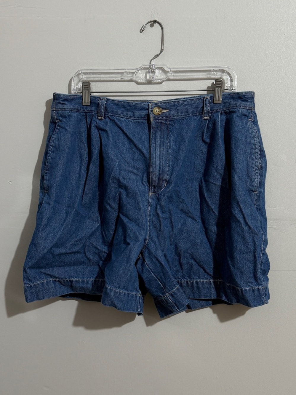 Men's Relaxed Fit Denim Shorts - Blue
